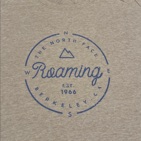 The North Face Women's Tan Roaming Tee - XL -Slim fit - Picture 3 of 3